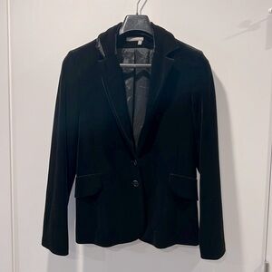 Black Velour Blazer | Tristan & Iseut | XL